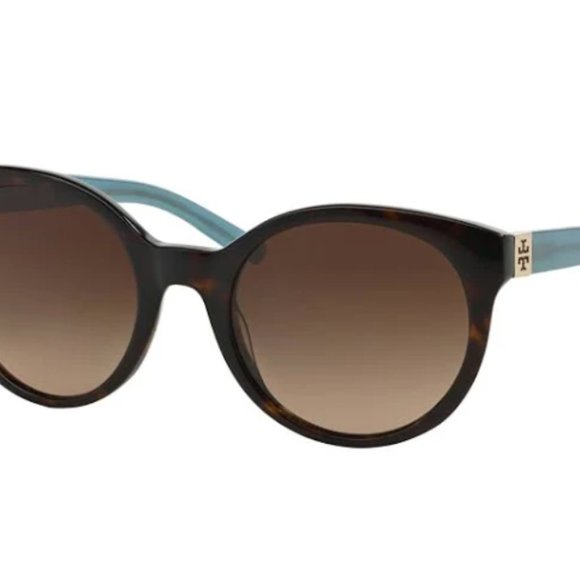 Tory Burch Black Cat Eye Havana Sunglasses main image 7